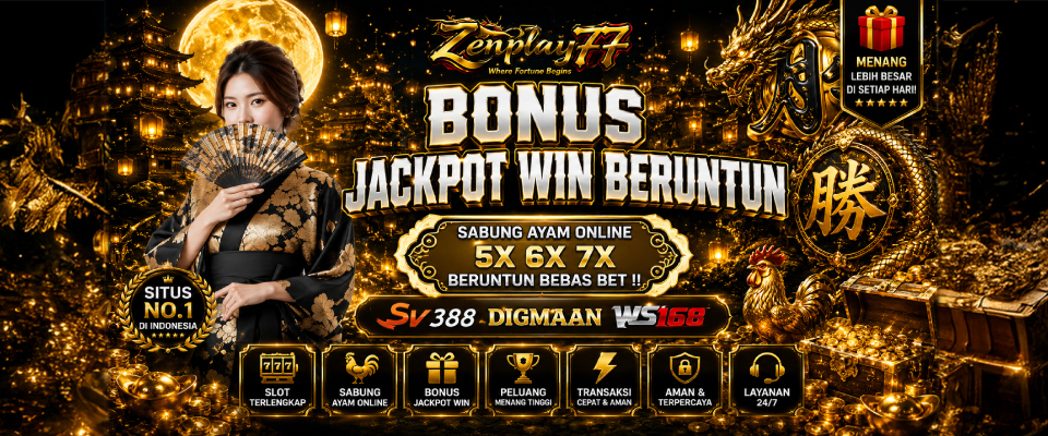 Bonus 5x , 6x & 7x win Beruntun!!